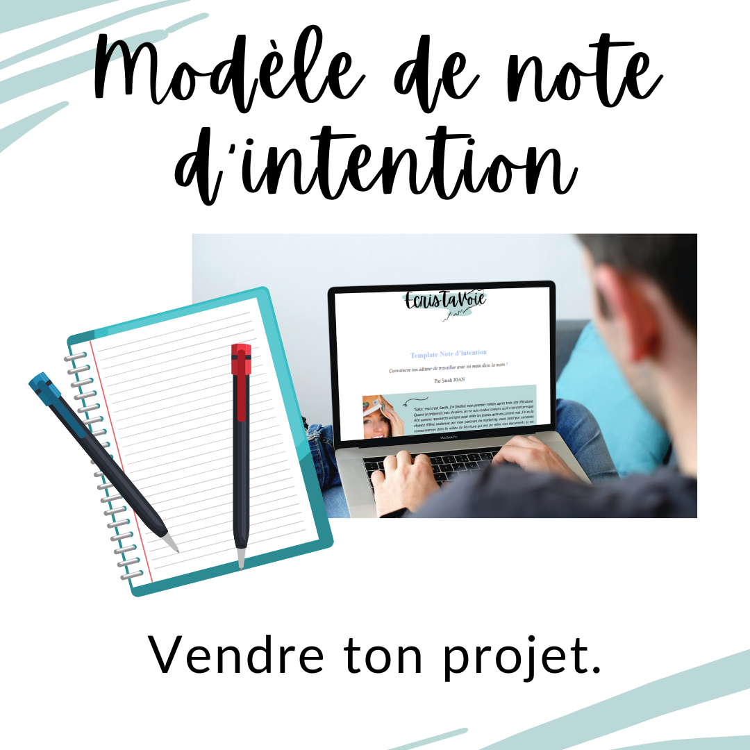 Le modèle de note d'intention  Blog d'écriture